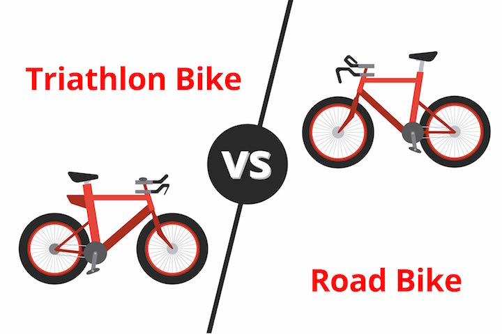 triathlon bike vs road bike