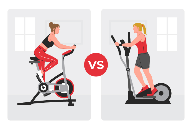 elliptical vs bike
